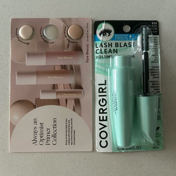 Covergirl Lash Blast Clean Waterproof Mascara and Rare Beauty Primer Samples - Picture 4 of 9
